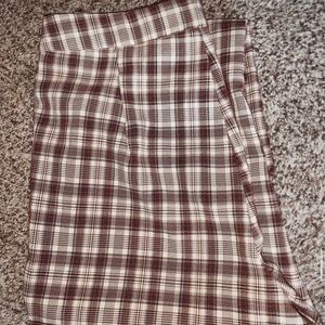 plaid pants